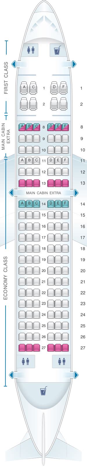 aa seat map